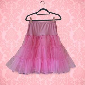 🎀💕 GRACE KARIN PINK TULLE PETTICOAT - BIRTHDAY GIRL ENERGY 💕🎀